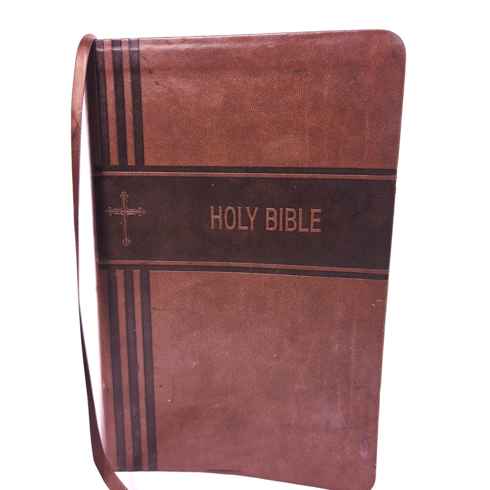 Holy Bible NIV New International Version Zondervan Brown LeatherSoft 2011
